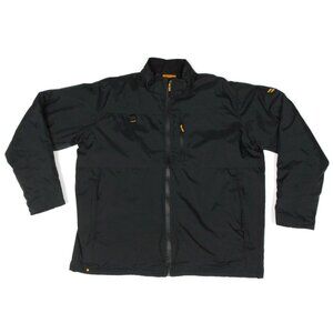 Hard Land Tactical & Outdoor Mens Down Jacket size 3XL Camping Black NWOT / 309